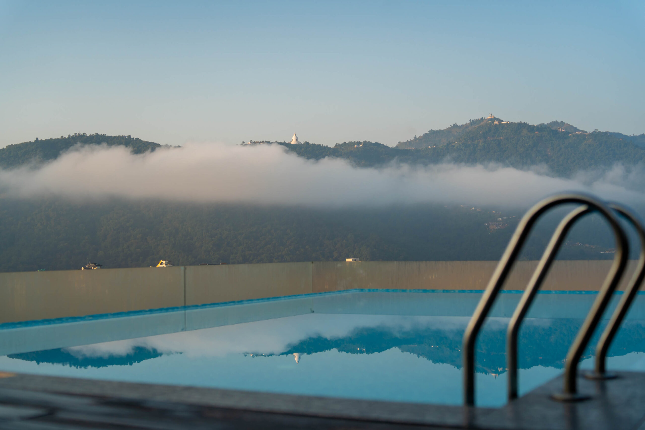 Swimming Pool with View BAr Peepal Pokhara